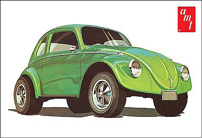 AMT Volkswagen Beetle Superbug Gasser Plastic Model Car Kit 1/25 Scale #1044-12