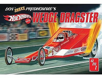 AMT Coca Cola Don Snake Prudhomme Wedge Drag Plastic Model Car Kit 1/25 Scale #1049