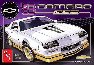 AMT 1983 Chevy Camaro Z-28 50th Anniversary Plastic Model Car Kit 1/25 Scale #1051