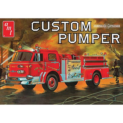 Details about   AMT Matchbox American Lafrance Pumper Fire Truck 1/25 Plastic Model Kit 6122