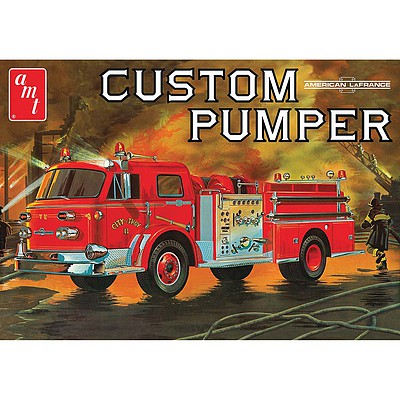 AMT American LaFrance Pumper Fire Truck Plastic Model Truck Kit 1/25 Scale #1053