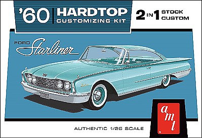 AMT 1960 Ford Starliner Plastic Model Car Kit 1/25 Scale #1055-12