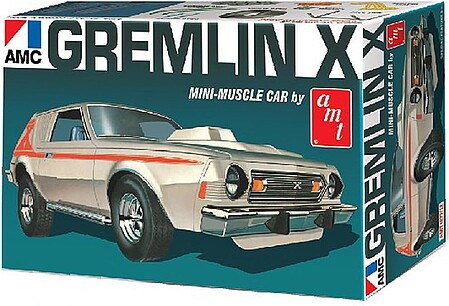 AMT 1974 AMC Gremlin X Plastic Model Car Kit 1/25 Scale #1077-12