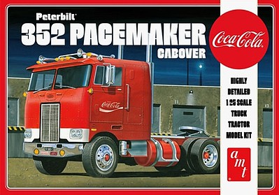 AMT Peterbilt 352 Pacemaker Cabover Plastic Model Truck Kit 1/25 Scale #1090-12