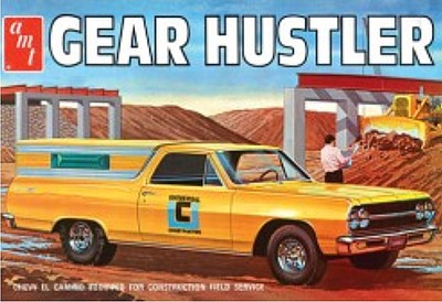 AMT 1965 Chevy El Camino Gear Hustler Plastic Model Car Kit 1/25 Scale #1096-12