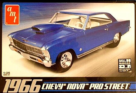 1966 chevy nova pro street model kit