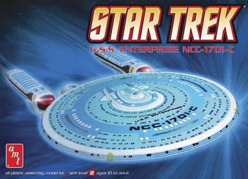 AMT 661 1/2500 Scale Star Trek Enterprise 1701c Plastic Model Kit for sale online 