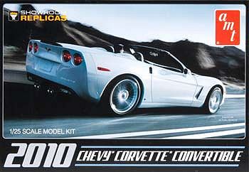 AMT 2010 Chevrolet Corvette Convertible Kit Plastic Model Car Kit 1/25 Scale #677