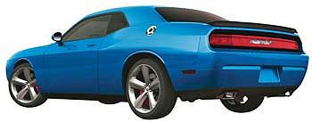 AMT 2010 Dodge Challenger RT Built Up Blue Plastic Model Car Kit 1/25 Scale #694
