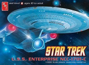 Star Trek USS Enterprise NCC1701C Plastic Model Spaceship Kit 1/1400 Scale #721