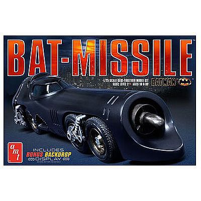 AMT Batman 1989 Batmissile Plastic Model Vehicle Kit 1/25 Scale #952-12