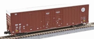 Z-Line Hi-Cube Boxcar Runner Pack pkg(4) - BNSF Z Scale Model Train Freight Car #904041