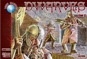 Alliance Dwarves Set #2 Plastic Model Fantasy Figure 1/72 Scale #72008 Alliance Dwarves Set #2 Plastic Model Fantasy Figure 1/72 Scale #72008