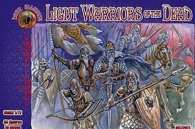 Alliance Light Warriors of the Dead Mythical Figures (40) Plastic Model Fantasy Figure 1/72 #72011 Alliance Light Warriors of the Dead Mythical Figures (40) Plastic Model Fantasy Figure 1/72 #72011