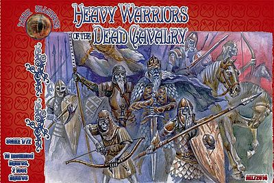Alliance Heavy Warriors of the Dead Cavalry Mythical Figures Plastic Model Fantasy 1/72 #72014