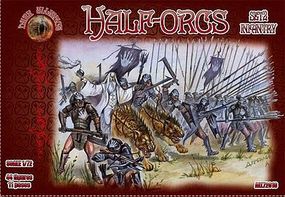 Alliance Half-Orcs Set #2 Plastic Model Fantasy Figure 1/72 Scale #72016 Alliance Half-Orcs Set #2 Plastic Model Fantasy Figure 1/72 Scale #72016