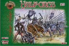 Alliance Half Orcs Set # 3 Plastic Model Fantasy Figure 1/72 Scale #72017 Alliance Half Orcs Set # 3 Plastic Model Fantasy Figure 1/72 Scale #72017
