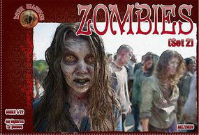 Alliance Zombies Set #2 (48) Plastic Model Fantasy Figure 1/72 Scale #72024 Alliance Zombies Set #2 (48) Plastic Model Fantasy Figure 1/72 Scale #72024