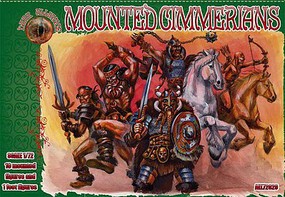 Alliance Mounted Cimmerians Figures Plastic Model Fantasy Figure Kit 1/72 Scale #72029 Alliance Mounted Cimmerians Figures Plastic Model Fantasy Figure Kit 1/72 Scale #72029