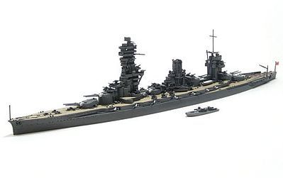 Aoshima IJN Fuso Battleship Plastic Model Battleship Kit 1/700 Sclae #00977