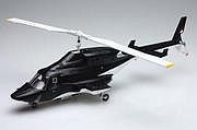 Aoshima Airwolf Helicopter with Clear Body Version Plastic Model Helicopter Kit 1/48 Scale #05590