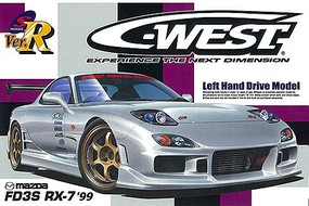 Aoshima #70 C-West RX-7 '99 1-24 Aoshima #70 C-West RX-7 '99 1-24