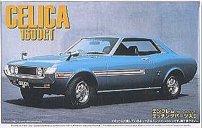 Aoshima 1972 Toyota Celica 1600GT Plastic Model Car Kit 1/24 Scale #41802
