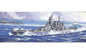 Aoshima USS North Carolina Battleship Waterline Plastic Model Military Ship Kit 1/700 Scale #46005