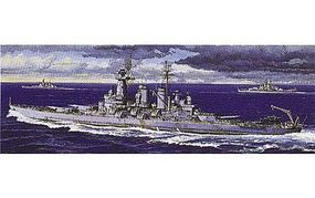 Aoshima USS Washington Battleship Waterline Plastic Model Military Ship Kit 1/700 Scale #46012