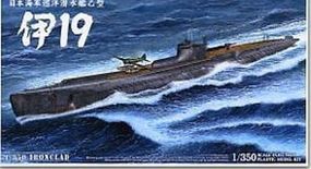 Aoshima Ironclad Japanese I19 Submarine Plastic Model Military Ship Kit 1/350 Scale #47347 Aoshima Ironclad Japanese I19 Submarine Plastic Model Military Ship Kit 1/350 Scale #47347