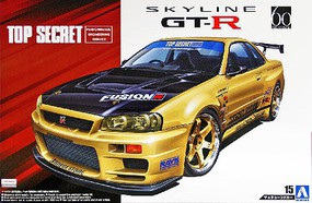 Aoshima 1/24 2002 Nissan Skyline DT-R 2-Door Car Aoshima 1/24 2002 Nissan Skyline DT-R 2-Door Car