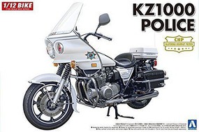 Aoshima 1/12 Kawasaki KZ1000 Police Motorcycle