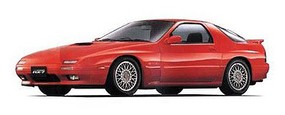 Aoshima 1989 Mazda RX7 Savanna Car Plastic Model Car Kit 1/24 Scale #55496 Aoshima 1989 Mazda RX7 Savanna Car Plastic Model Car Kit 1/24 Scale #55496