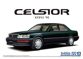 Aoshima 1992 Toyota UCF11 Celsior C-Type 4-Door Car Plastic Model Car Vehicle Kit 1/24 Scale #58794