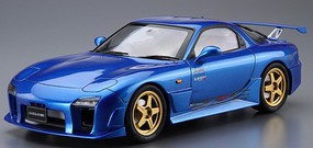 Aoshima 1999 Mazda FD3S RX7 A-Spec GT-C 2-Door Car Plastic Model Car Vehicle Kit 1/24 Scale #61473
