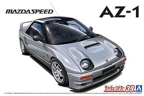 Aoshima 1992 Mazda PG6SA AZ1 2-Door Car Plastic Model Car Vehicle Kit 1/24 Scale #62364