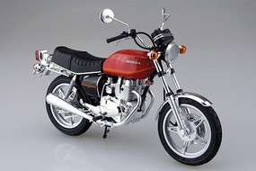 Aoshima 1978 Honda CB400T Hawk II Motorcycle Plastic Model Motorcycle Kit 1/12 Scale #63040