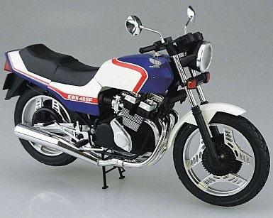Aoshima 1981 Honda CBX400F Motorcycle Plastic Model Motorcycle Kit 1/12 Scale #63422
