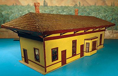  Station Kit HO Scale Model Railroad Building #5804 by Alpine (5804