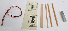 Alpine Hobby Shop Sign Fits Two-Story Hobby Shop Kit HO Scale Model Railroad Sign #7112 Alpine Hobby Shop Sign Fits Two-Story Hobby Shop Kit HO Scale Model Railroad Sign #7112
