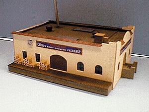  Building w/Dock Kit HO Scale Model Railroad Building #83 by Alpine (83