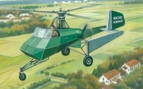 AMP 1/72 Doblhoff WNF342 WWII German Helicopter AMP 1/72 Doblhoff WNF342 WWII German Helicopter