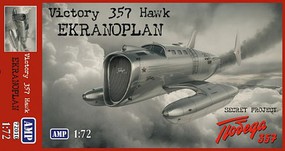 AMP Victory 357 Hawk Ekranoplan Aircraft Plastic Model Airplane Kit 1/72 #72010