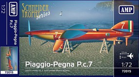AMP Piaggio Pegna PC7 Racing Seaplane Plastic Model Airplane Kit 1/72 Scale #72015