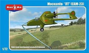 AMP Moskalyev SAM23 Soviet Experimental Gound-Attack Plastic Model Airplane Kit 1/72 #7202