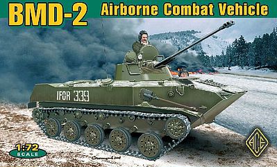 Ace BMD2 Soviet Airborne Combat Vehicle Plastic Model Military Vehicle 1/72 Scale #72115