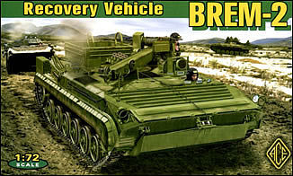 Ace Soviet BREM2 Recovery Vehicle Plastic Model Tank Kit 1/72 Scale #72130