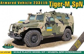 Ace 233115 Tiger SpN Ukrainian Service AV Plastic Model Military Vehicle Kit 1/72 Scale #72189