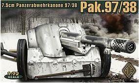 Ace German 7.5cm Pak 97/38 WWII Gun Plastic Model Artillery Kit 1/72 Scale #72223 Ace German 7.5cm Pak 97/38 WWII Gun Plastic Model Artillery Kit 1/72 Scale #72223