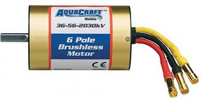 Aquacraft Brushless 6-Pole Marine Motor 36-56-2030 Aquacraft Brushless 6-Pole Marine Motor 36-56-2030